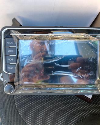 Autoradio Apple carplay 7" touchscreen gruppo VW.