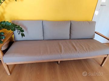 Panca legno di acacia , da esterno o interno