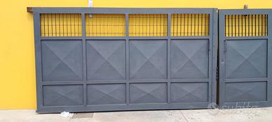 Cancello scorrevole e pedonale