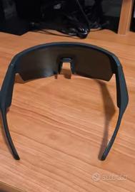 Occhiali bluetooth neri per sport 