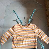 maglia maniche a tre quarti 