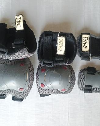 Set  Paragomiti, Ginocchiere, Protezione polso