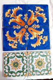PIASTRELLE STILE MAIOLICA VINTAGE