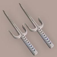 Tartarughe Ninja Set 3D Sais di Raffaello Cosplay