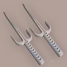 Tartarughe Ninja Set 3D Sais di Raffaello Cosplay