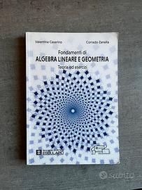 fondamenti di algebra lineare e geometria zanella