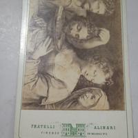 Foto cartolina fratelli Alinari Salomè 
