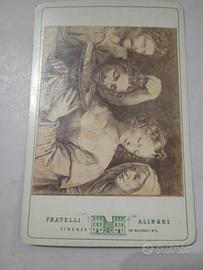 Foto cartolina fratelli Alinari Salomè 