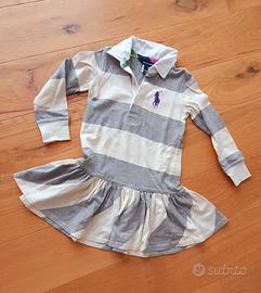 abito bambina ralph lauren taglia 3 anni