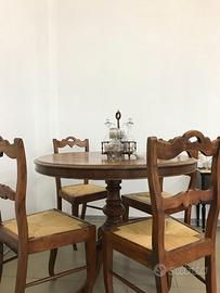 Tavolo antico tondo