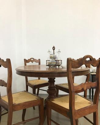 Tavolo antico tondo