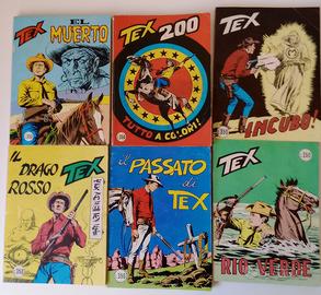 Tex gigante 6 fumetti tra cui il n. 200 a colori
