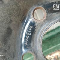 4 cerchi in ferro da 15 a 5 fori