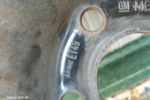 4 cerchi in ferro da 15 a 5 fori