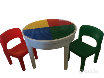 Tavolino con sedie per bambini
