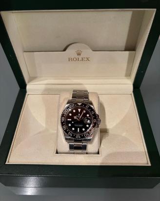 ROLEX GMT MASTER 116710LN SCATOLA E GARANZIA
