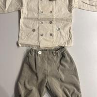 Completo bambino Nicoletta Fanna tg 9 mesi