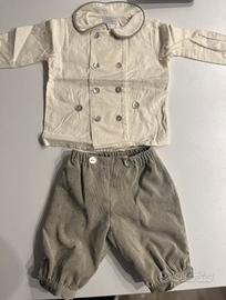 Completo bambino Nicoletta Fanna tg 9 mesi