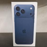 I phone 17 pro max blue