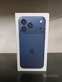I phone 17 pro max blue