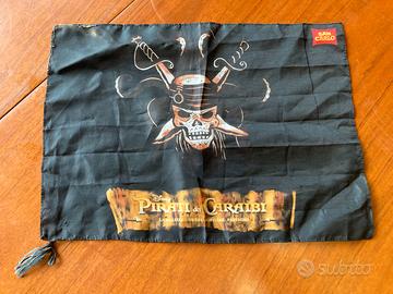 Bandiera Pirati dei Caraibi - Cm 38 x 28.