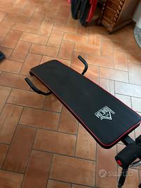 Panca da addominali con altezza regolabilr