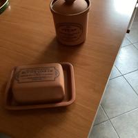 Contenitori inglesi per the e burro  originali