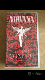 Nirvana vhs the last concert rarissimo!