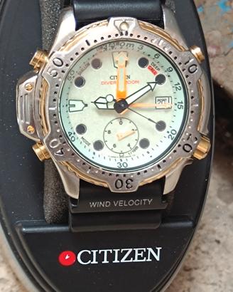 Raro Citizen Aqualand Analogico Quadrante Tiffany