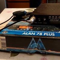 CB 40 Canali AM FM Transceiver Alan 78 plus