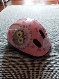 Casco bici bambina rosa 44 - 48 cm