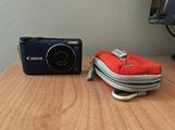 Canon Fotocamera compatta + custodia e caricatore