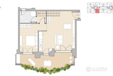 MONTESACRO- Bilocale- Con BALCONE