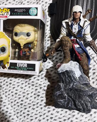 Lotto funko e action assassin creed 3 eivor