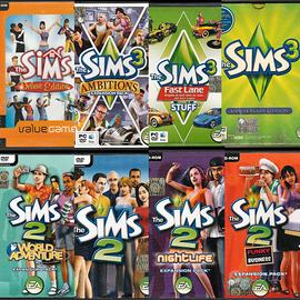 Lotto The Sims 1-2-3 | 8 Giochi PC ITA | Deluxe