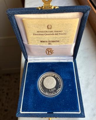 500 LIRE Arg - Mondiali calcio 1986 - MESSICO