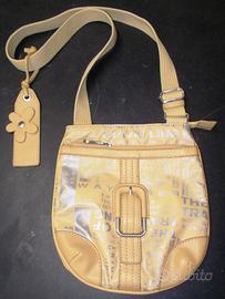 Borsa Tracolla The Bridge Mayfarer Gialla Stampata