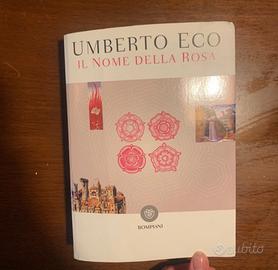 libro IL NOME DELLA ROSA di UMBERTO ECO