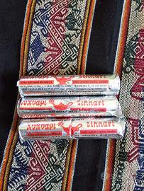 3 blister carboncini grandi per incensi o narghilè