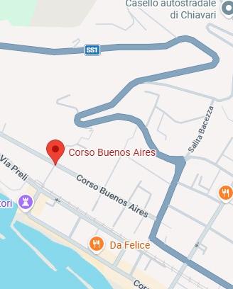 Chiavari centrale bilocale arredato ristrutturato