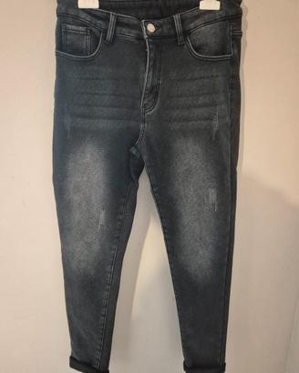 Jeans denim nero 