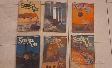 6 riviste del 1924 La Science et la Vie