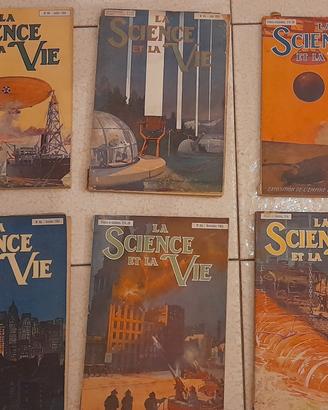 6 riviste del 1924 La Science et la Vie