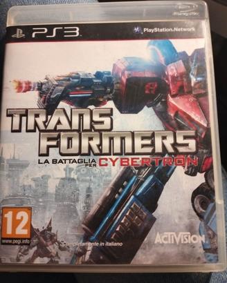 TRANS FORMERS LA BATTAGLIA PER CYBERTRON PS3