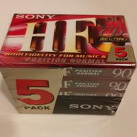 Musicassette vergini Sony hf vintage 