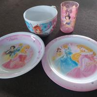 servizio tavola x Bimba Principesse