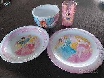 servizio tavola x Bimba Principesse