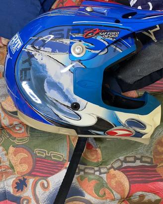 Casco cross bambino