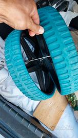 Ruote carrello porta deriva turbolenza