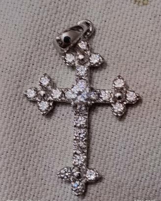 croce con brillantini 